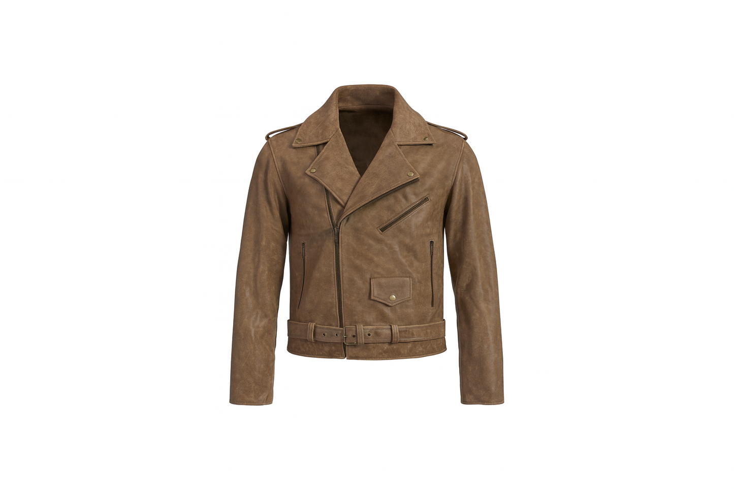 TORQ-X Heritage Suede Motorcycle Jacket