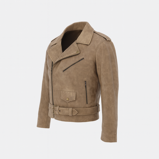 TORQ-X Heritage Suede Motorcycle Jacket