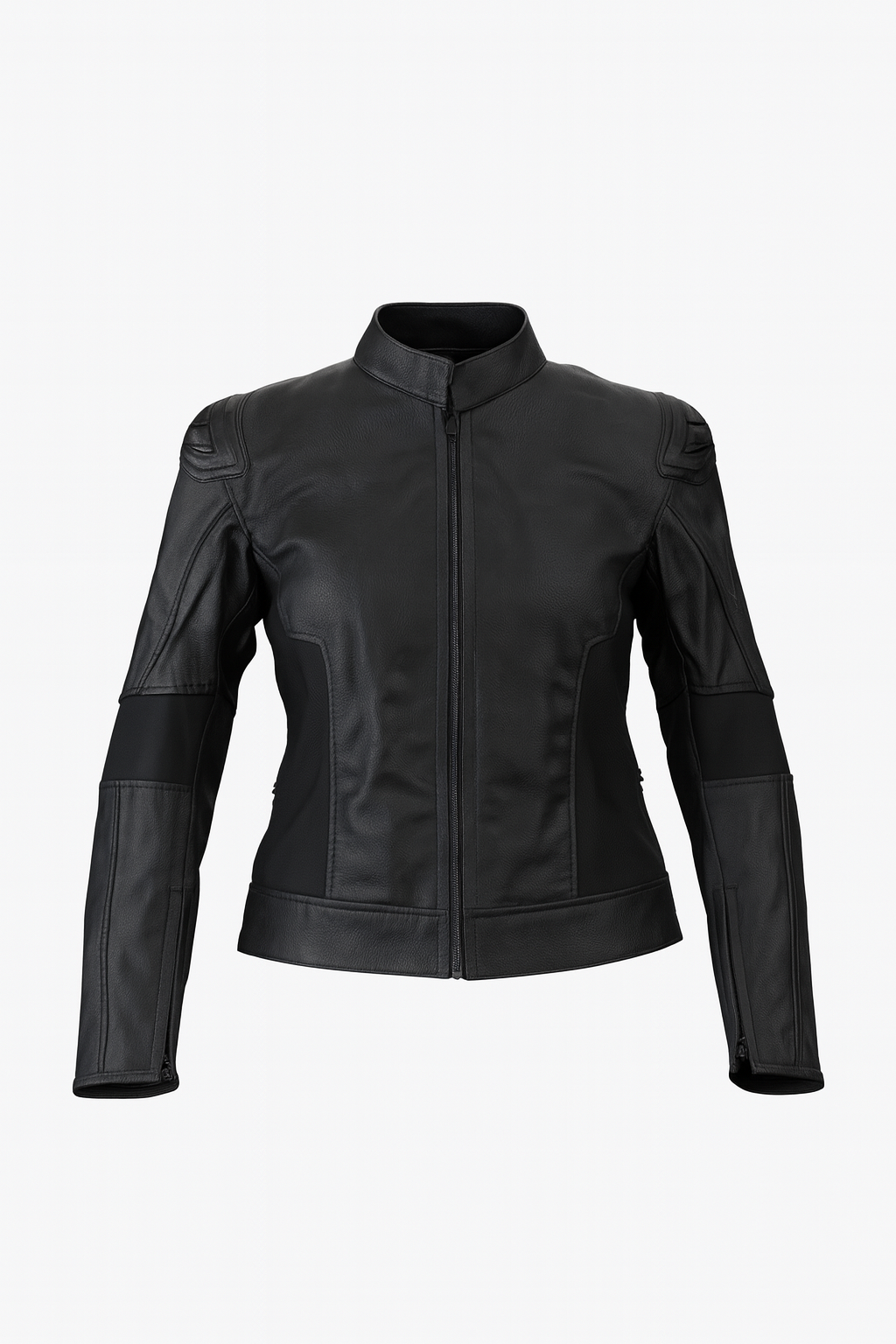 TORQ-X Velocity Women's Leather Jacket - Black